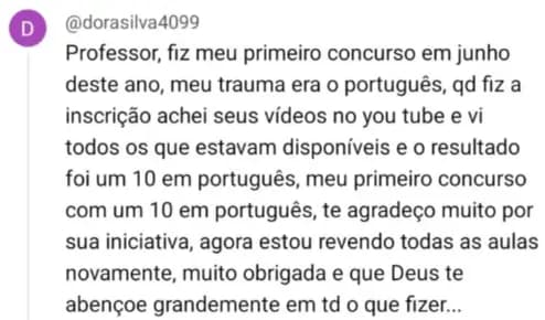 Depoimento de aluno 4