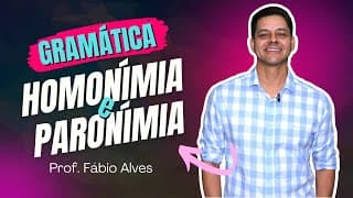 Homônimos e Parônimos