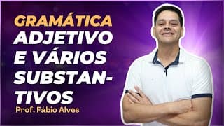 Adjetivo com Vários Substantivos